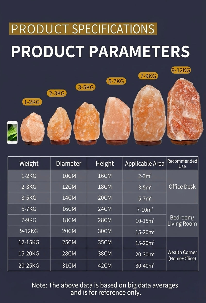 Himalayan Crystal Salt Lamp