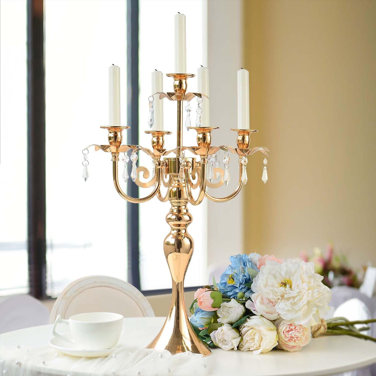 5-arm Candlestick Centerpiece