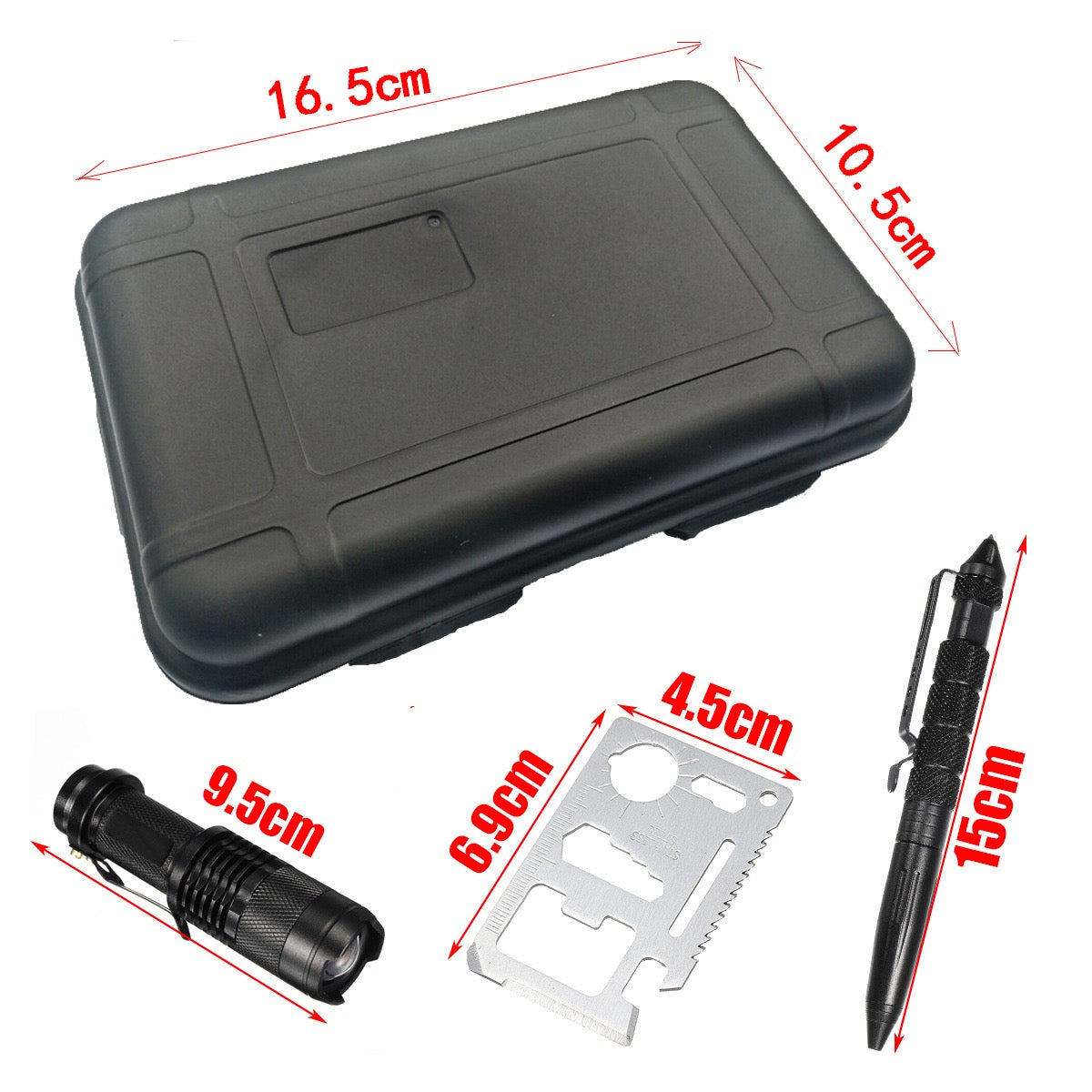 Outdoor emergency survival tools