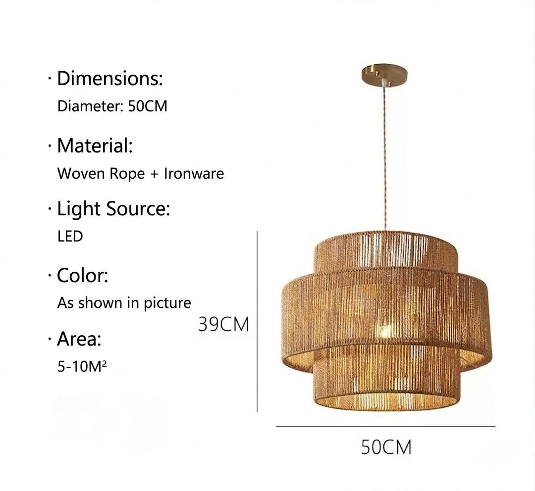 Handmade Woven Lampshade(shade only)