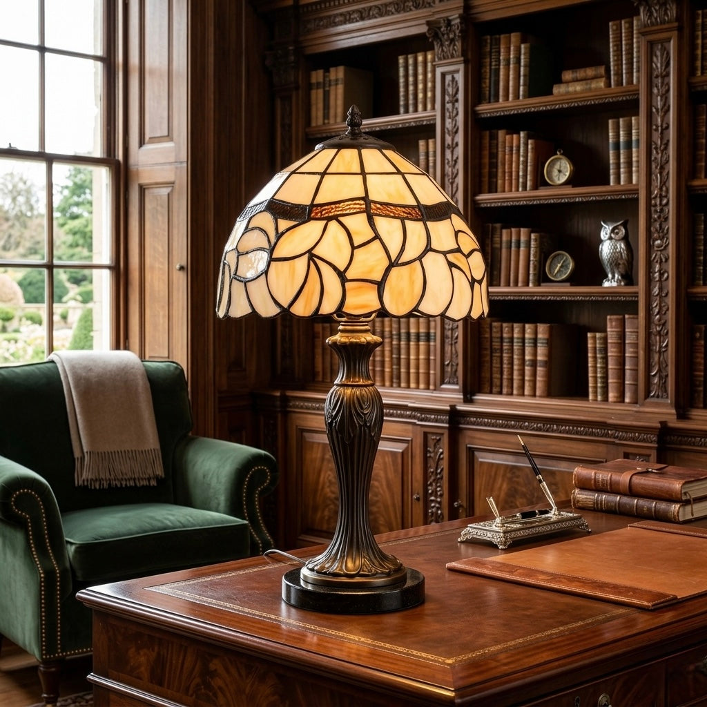 Hand-Ground Glass Shade(shade only)