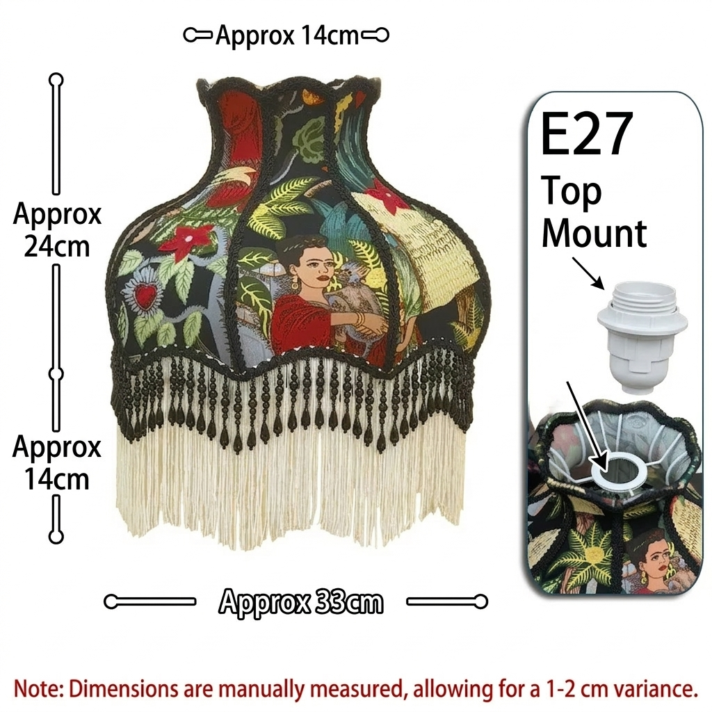 Classical Handmade Fabric Lampshade(shade only)