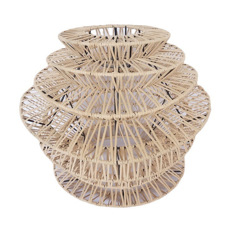 Natural Rattan Pendant Shade(shade only)