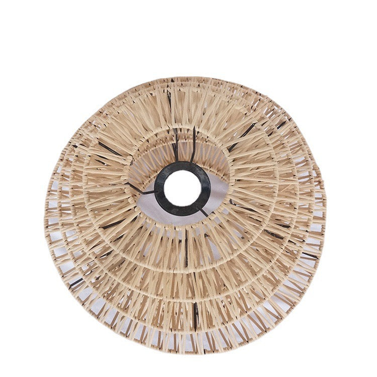 Natural Rattan Pendant Shade(shade only)