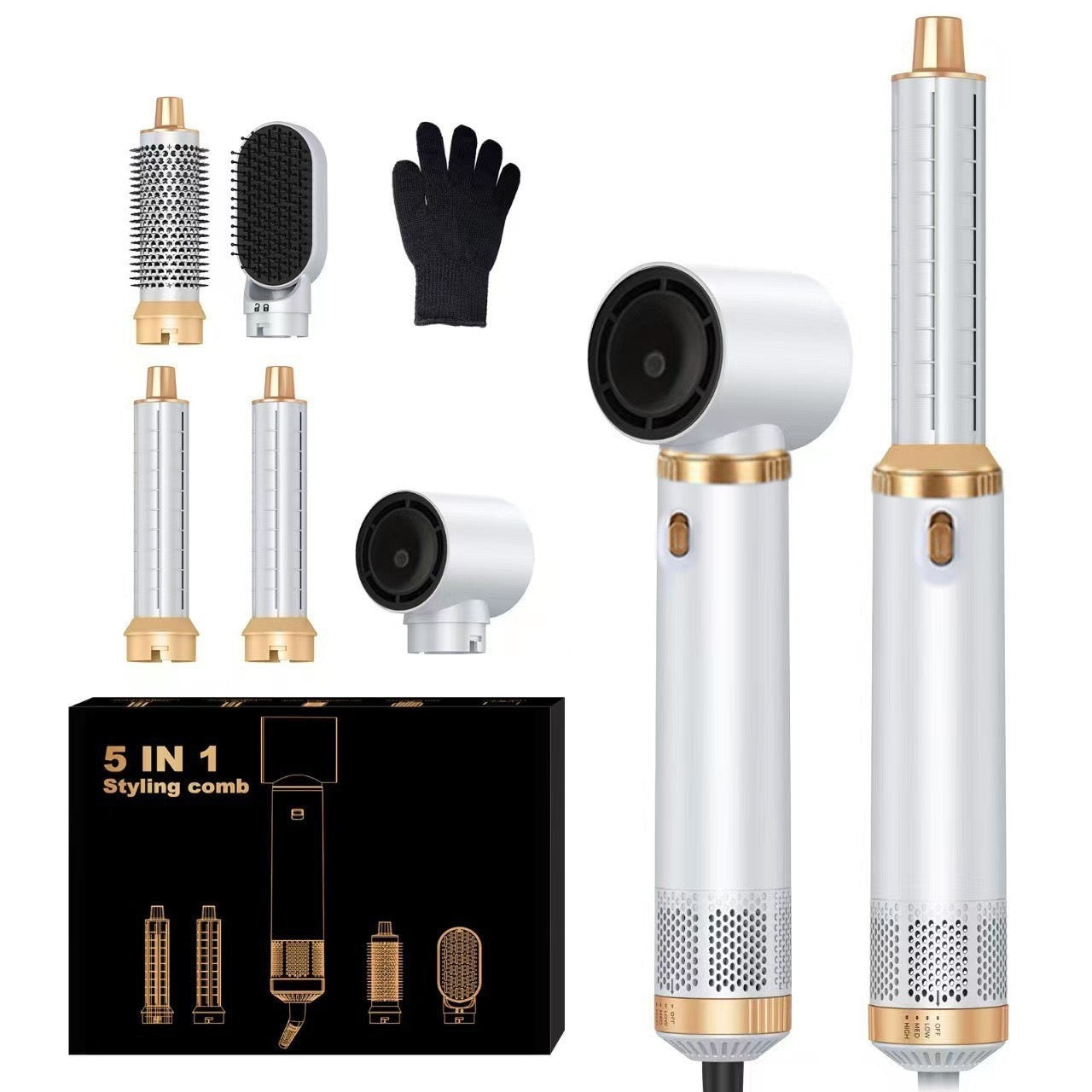 5-in-1 Ionic Hair Dryer Kit
