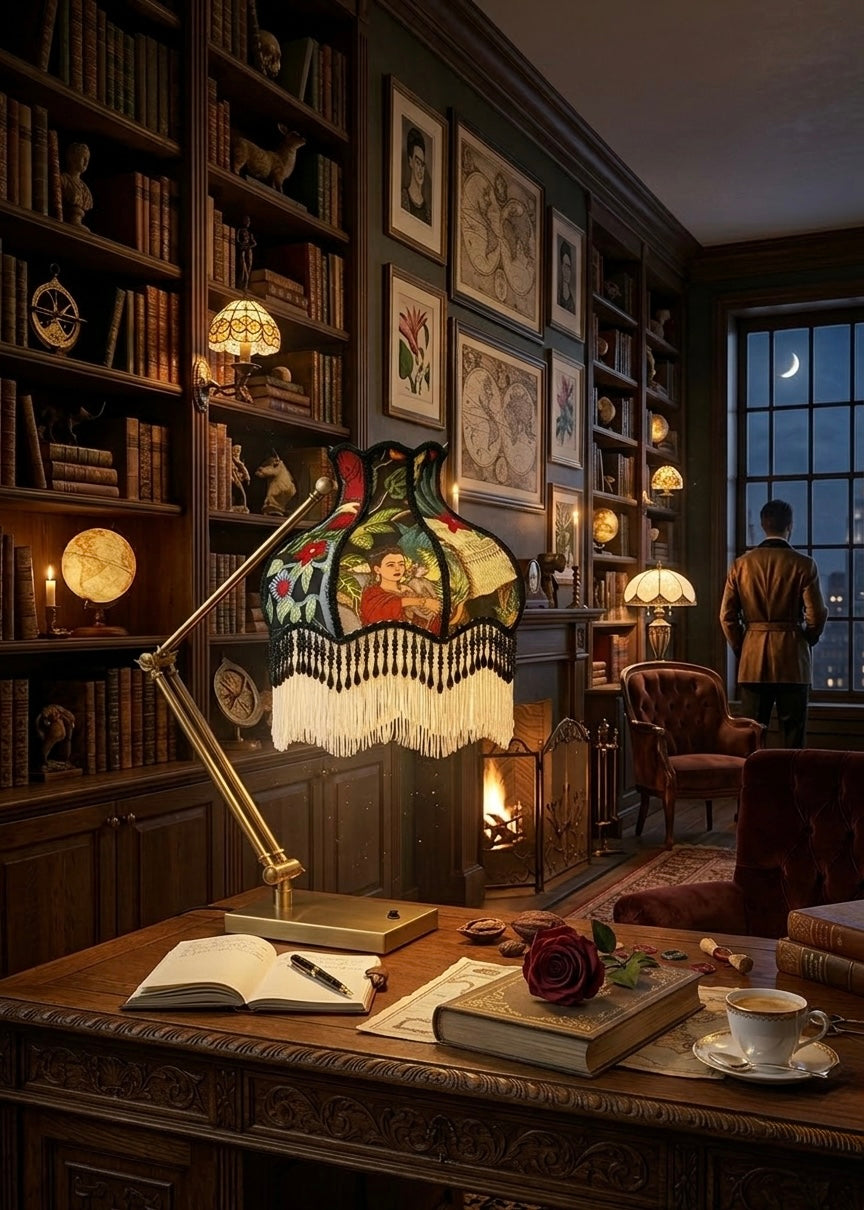 Classical Handmade Fabric Lampshade(shade only)