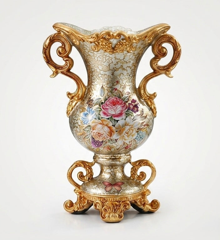 1pc Resin Craft Vase (Flowers Not Included)