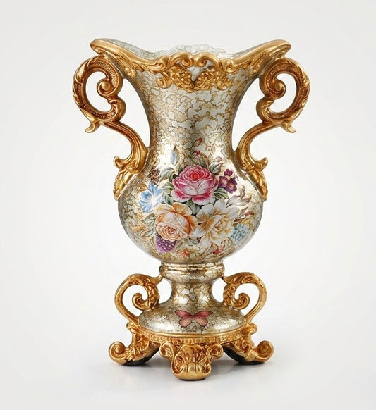 1pc Resin Craft Vase (Flowers Not Included)