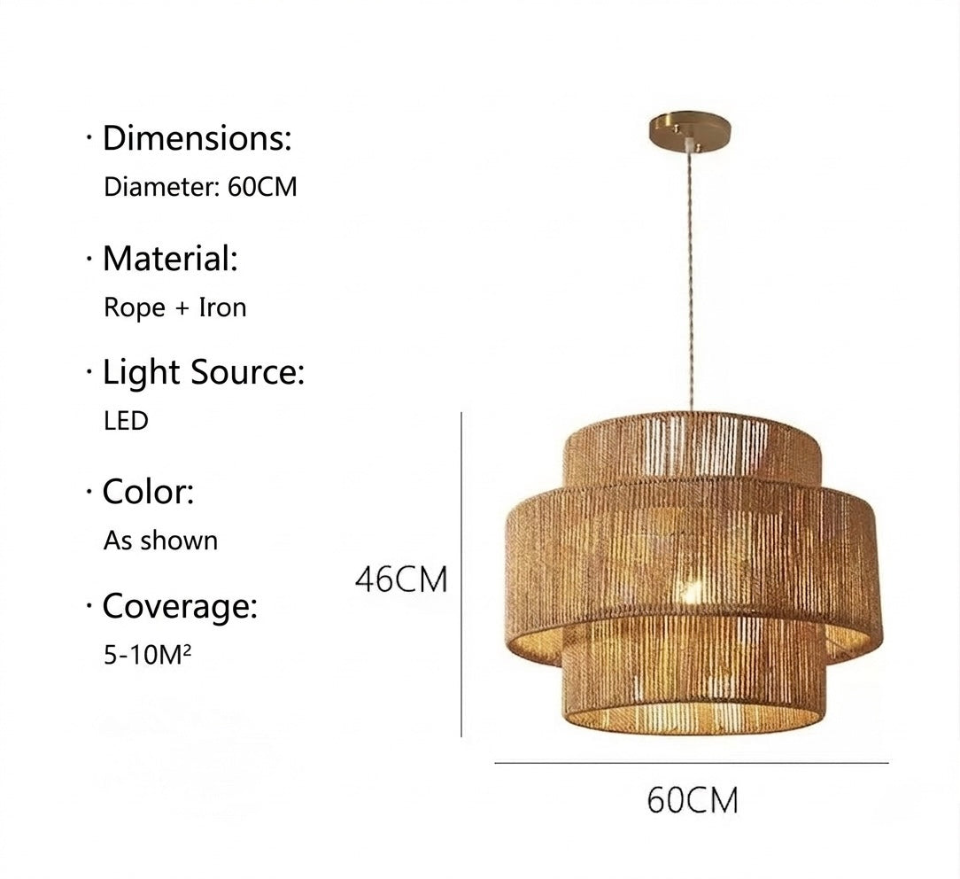 Handmade Woven Lampshade(shade only)