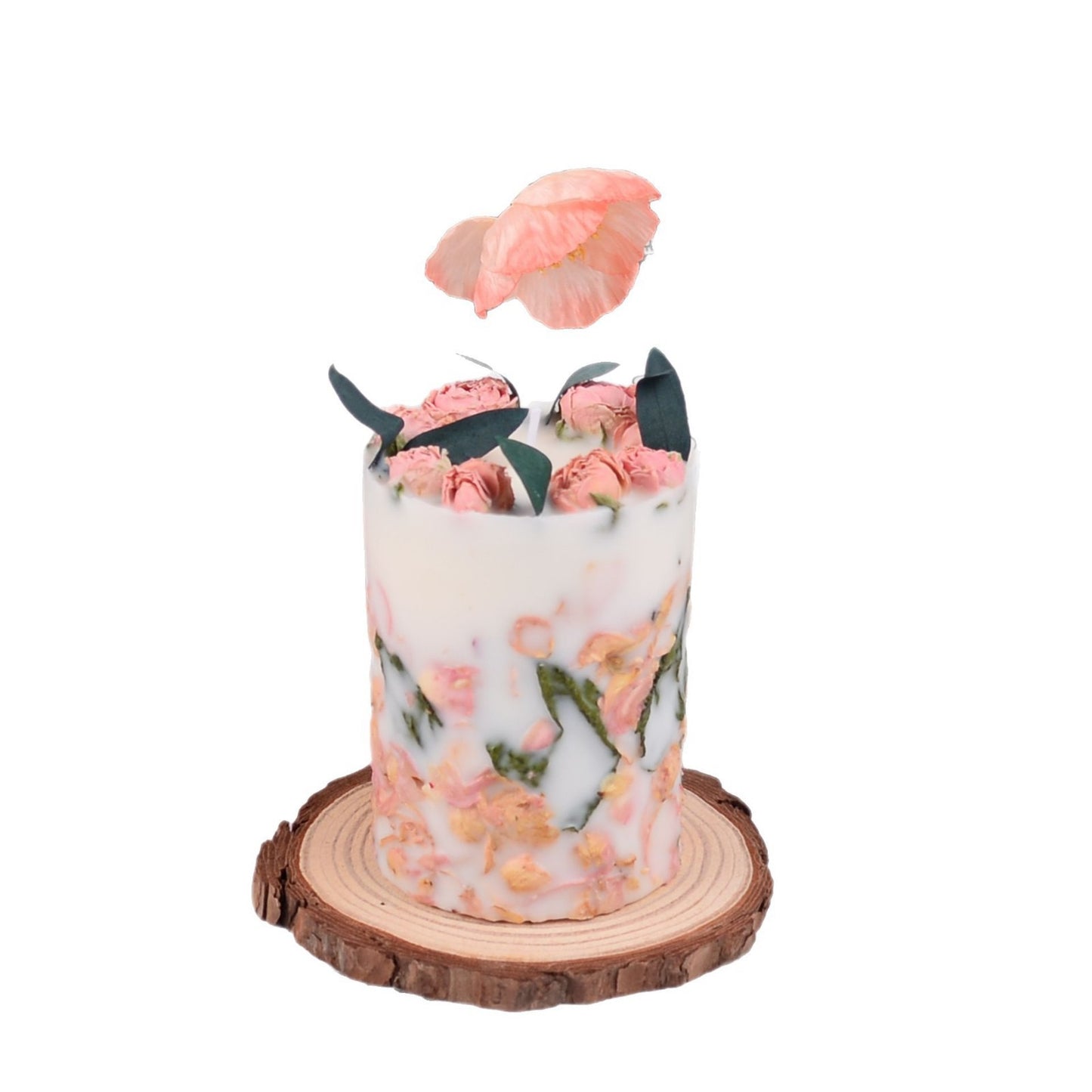 Scented candle rose