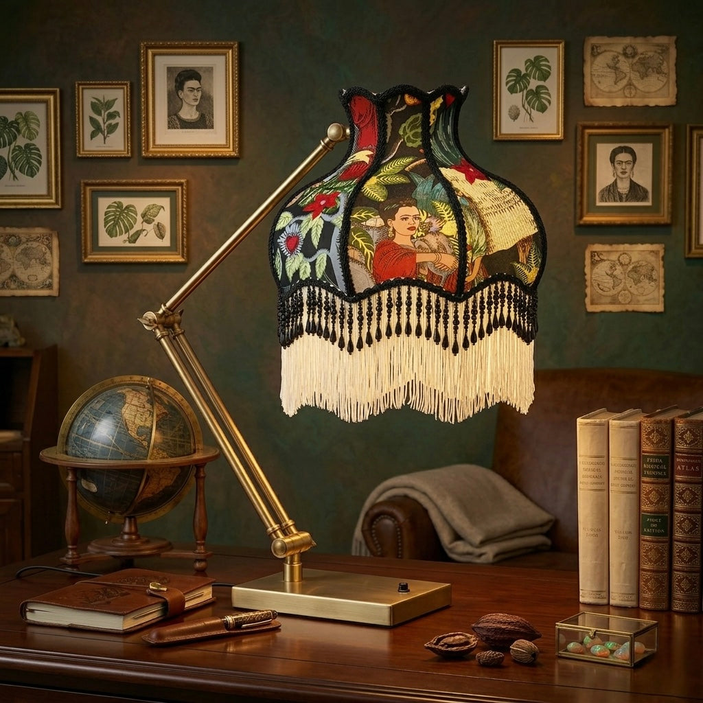 Classical Handmade Fabric Lampshade(shade only)