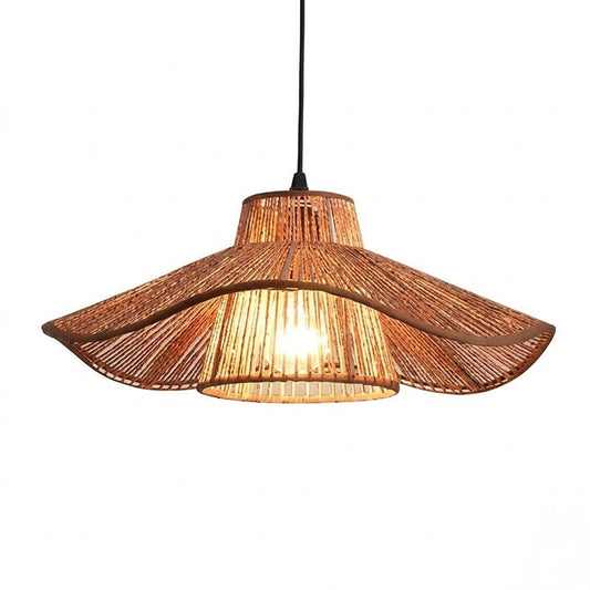 Handmade Braided Hemp Rope Lamp Shade (Shade Only)